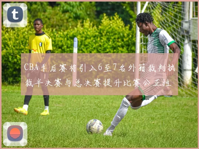 CBA季后赛将引入6至7名外籍裁判执裁半决赛与总决赛提升比赛公正性