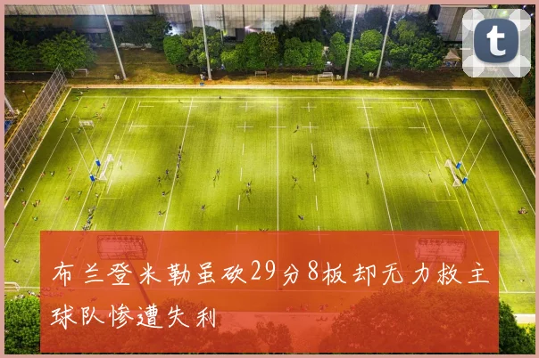 布兰登米勒虽砍29分8板却无力救主球队惨遭失利